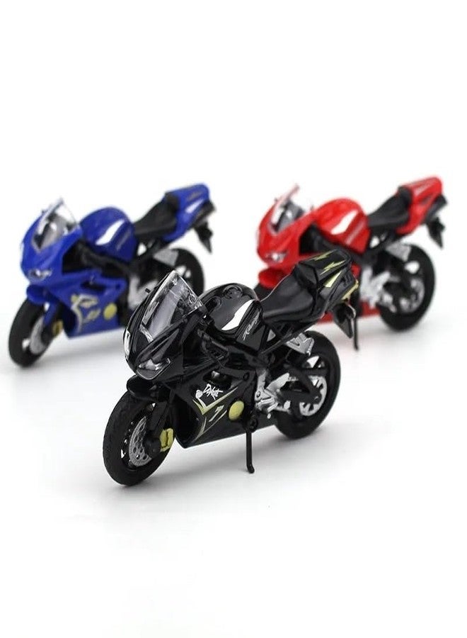 Bestie toys زينة كعكة على شكل دراجة نارية هايابوسا من بيستي تويز، مصنوعة من سبيكة معدنية، زينة إبداعية، نموذج دراجة نارية نسائي، سيارة لعبة، متعددة الألوان - Image 5